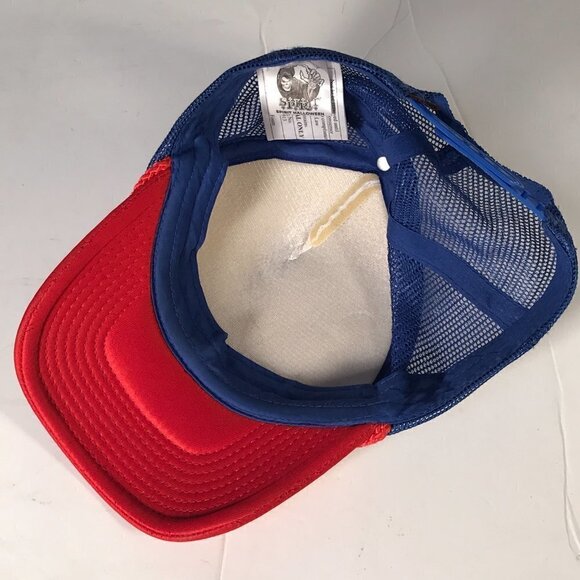 Stranger Things Trucker Truck Red White Blue Hat Cap Adjustable Snapback - Picture 3 of 6